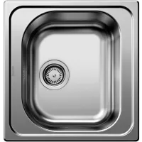 Zlewozmywak stalowy Blanco Tipo 45 Stal szlachetna matowa 525320