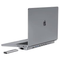 Stacja dokująca INVZI MagHub 12w2 z kieszenią SSD do MacBook Pro 13" / 14”