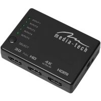 Przełącznik HDMI Media-tech 5-portowy