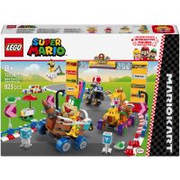 Klocki LEGO Super Mario Mario Kart - Zestaw Baby Peach i Grand Prix 72036