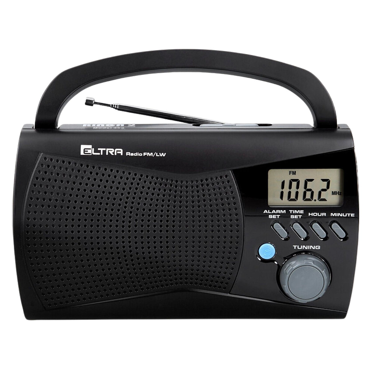 radio eltra kinga 2 czarny front