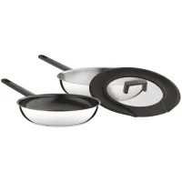 Zestaw patelni 3 el. Berghoff Essentials Uqonic Downdraft