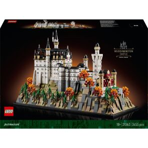 klocki lego architecture zamek neuschwanstein 21063 opakowanie przod