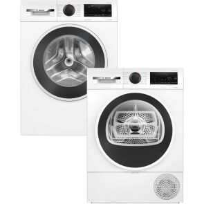 zestaw agd bosch serie 6 pralka wgg254zgpl 10kg suszarka wqg233dgpl 8kg glowne
