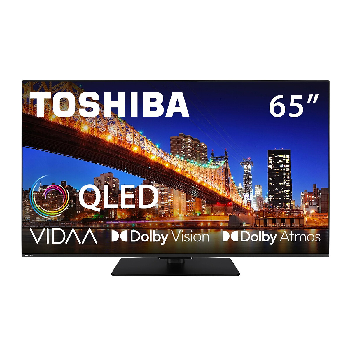 tv toshiba 65qv3f63dg front