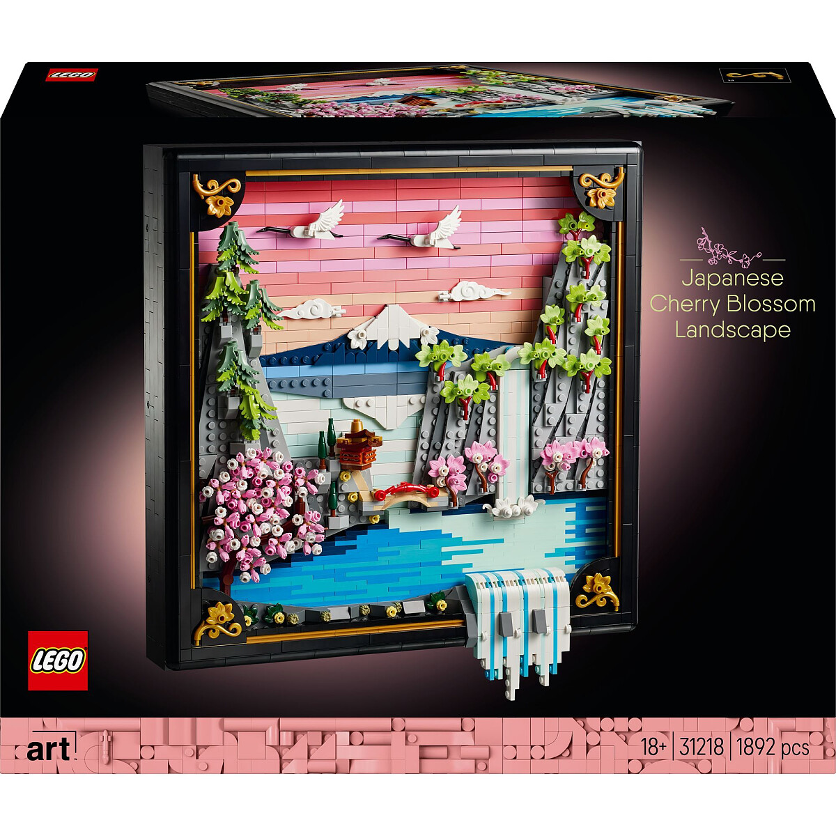 klocki lego art japonski krajobraz z kwitnaca wisnia 31218 opakowanie