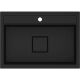 Zlewozmywak granitowy Kernau KGS R 70 1B Deep Black