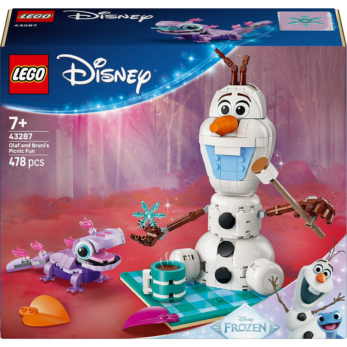 klocki lego disney piknik olafa i bruniego 43287 opakowanie przod