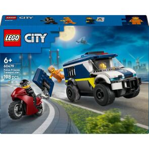 klocki lego city furgonetka policyjnego konwoju wieziennego 60479 opakowanie przod