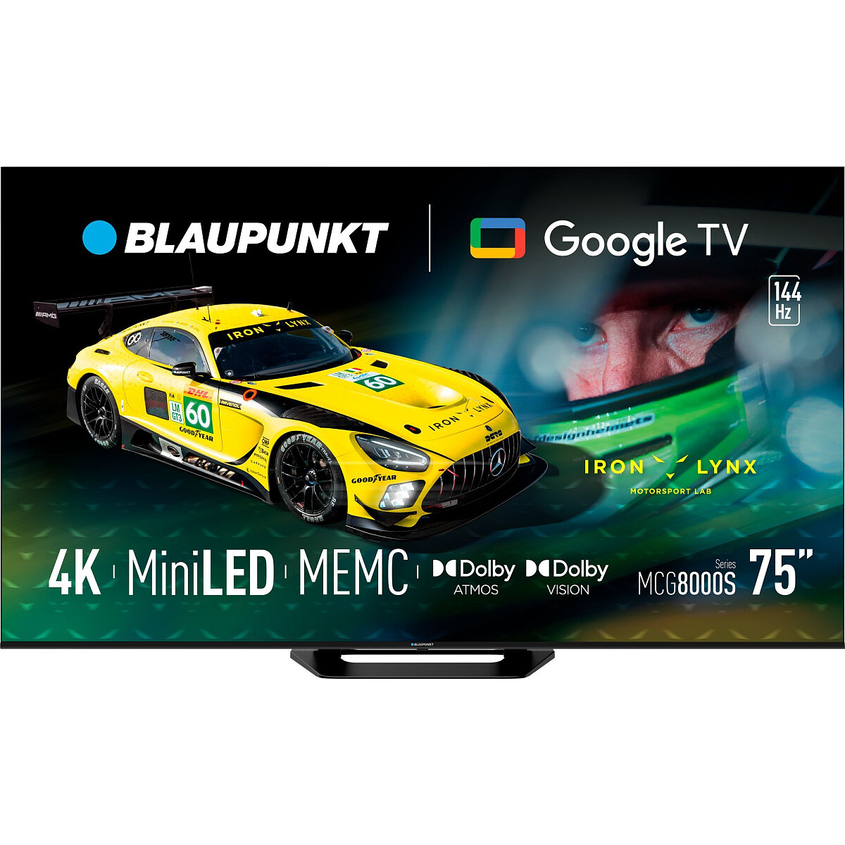 telewizor blaupunkt 75mcg8000s przod
