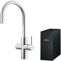 Bateria stalowa Franke Mythos Water Hub Sparkling z zestawem do filtrowania wody