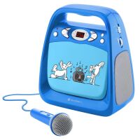 Boombox dla dzieci Gogen GOG-BOBKARAOKEB Niebieski