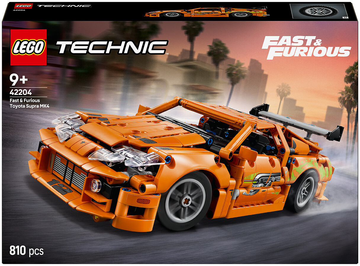 Klocki LEGO Technic Fast and Furious Toyota Supra MK4 42204
