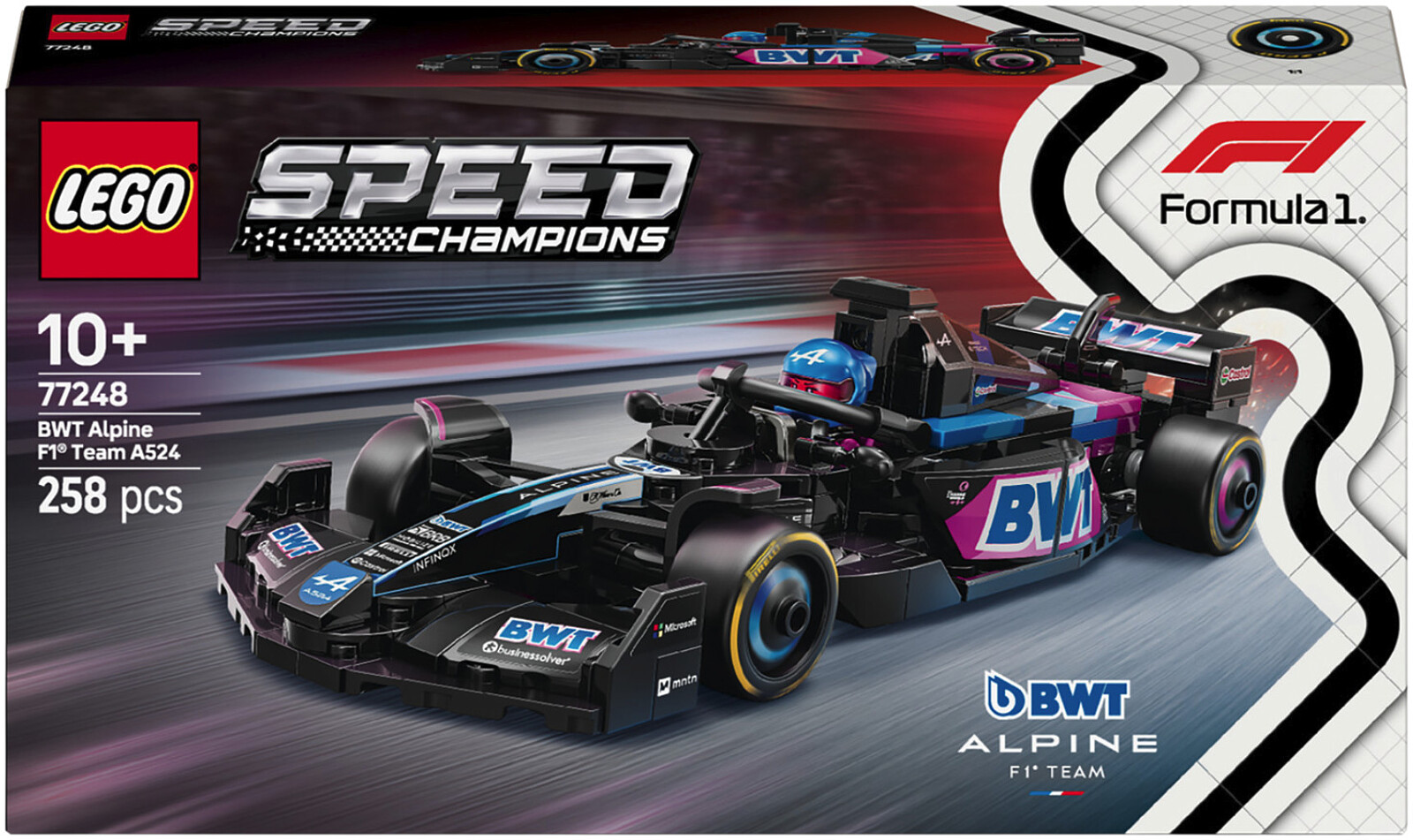 Klocki LEGO Speed Champions Bolid F1 BWT Alpine Team A524 77248