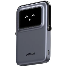 Powerbank magnetyczny Ugreen Uno PB571 5000mAh Szary