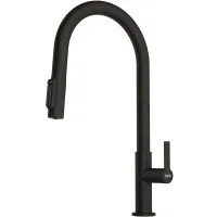 Bateria Franke Maris Slim Clear Water Czarny mat