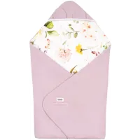 Otulacz do fotelika Lionelo Travel Swaddle Blanket Flower Różowy