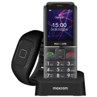 Telefon Maxcom MM735 Czarny + opaska SOS