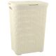 Kosz na pranie Curver Style 60 l Kremowy