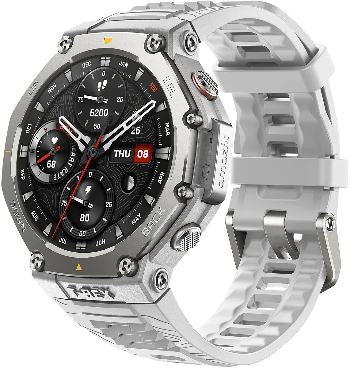 smartwatch amazfit t rex3 szary widok glowne