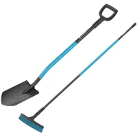 Zestaw Cellfast Ideal Pro Szpadel ostry 40-204 + Szczotka szeroka 40-330