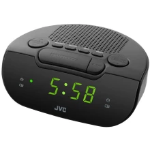 Radiobudzik JVC RA-E111B Czarny