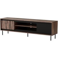 Szafka RTV Halmar Swing RTV-1 Orzechowy / Czarny
