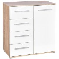 Komoda Halmar Lima KM-2 Dąb Sonoma / Biały