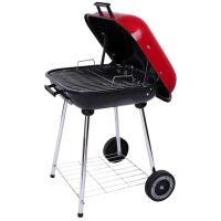 Grill na kółkach Extralink GL-624 Czerwony / Czarny