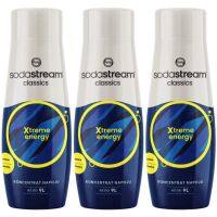 Zestaw SodaStream Syrop Xtreme Energy 3 x 440 ml
