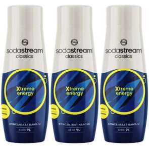 zestaw sodastream syrop xtreme energy 3 440 ml glowne zdjecie