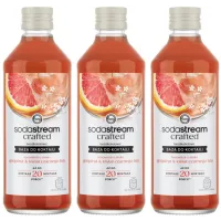 Syrop SodaStream Crafted Grejpfrut & Kwiat Czarnego Bzu 3 x 330 ml