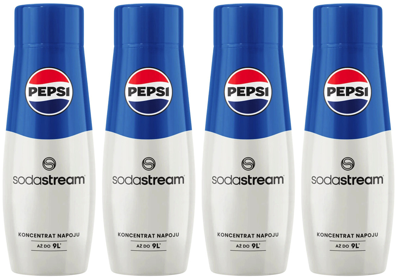 zestaw soda stream syrop pepsi 4x 440 ml glowne poprawione