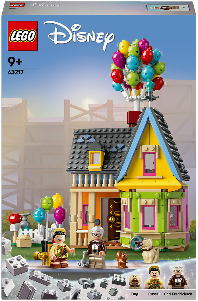 klocki lego disney dom z bajki odlot 43217 glowne zdjecie opakowanie