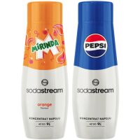 Zestaw Sodastream Syrop Pepsi 440 ml + Syrop Mirinda 440 ml