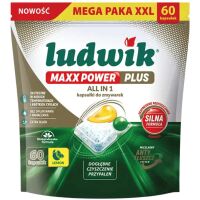 Kapsułki do zmywarek Ludwik Maxx Power Plus 60 szt.