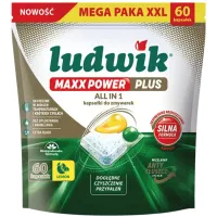Kapsułki do zmywarek Ludwik Maxx Power Plus 60 szt.