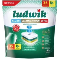 Tabletki do zmywarek Ludwik All in 1 Ultimate Power Extra Lemon 35 szt.