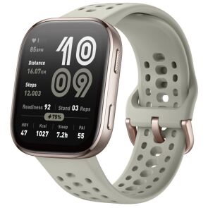 smartwatch amazfit bip 6 zielony skos prawy