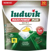 Kapsułki do zmywarek Ludwik Maxx Power Plus 30szt.