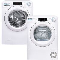 Zestaw AGD Candy Smart Pro Pralka CSO 1295TW4/1-S 9kg Slim + Suszarka CSOE H9A2TE-S 9kg
