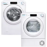 Zestaw AGD Candy Smart Pro Pralka CSO 1295TW4/1-S 9kg Slim + Suszarka CSOE H9A2TE-S 9kg