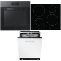 Zestaw AGD do zabudowy Samsung Piekarnik elektryczny NV70K2340RM + Płyta indukcyjna NZ64H37070K + Zmywarka DW60M6070IB