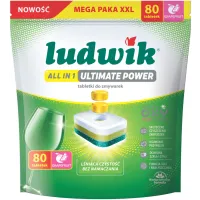Tabletki do zmywarek Ludwik All in 1 Ultimate Power Grapefruit 80 szt.