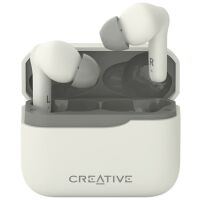 Słuchawki bezprzewodowe dokanałowe Creative Zen Air Plus ANC Kremowe
