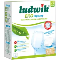 Tabletki do zmywarek Ludwik ekologiczny All in one 75 szt.