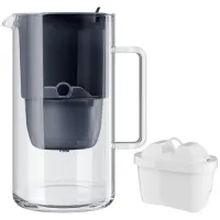 Dzbanek filtrujący Aquaphor Glass Czarny + wkład Maxfor+ Mg