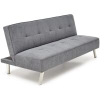 Sofa rozkładana Halmar Carlito Popielata