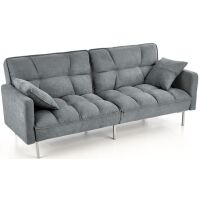 Sofa rozkładana Halmar Roberto Popielata