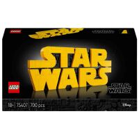 Klocki LEGO Star Wars Logo Star Wars zbudowane z klocków 75407